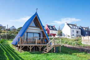 Le Tipi Bleu I Petite maison avec terrasse et jardin
